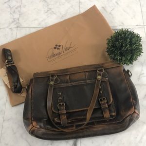 Patricia Nash bag - leather, fits MacBook/laptop